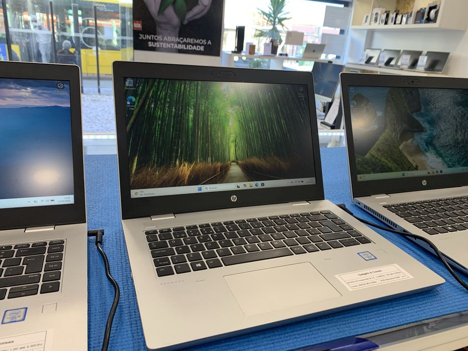 HP ProBook i5 | 8GB RAM | SSD 256GB | W 11 Pro | Portátil Profissional