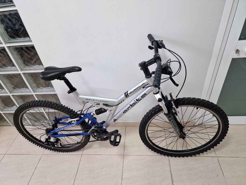 Bicicleta MTB ÓRBITA Destructor Full suspension roda 26