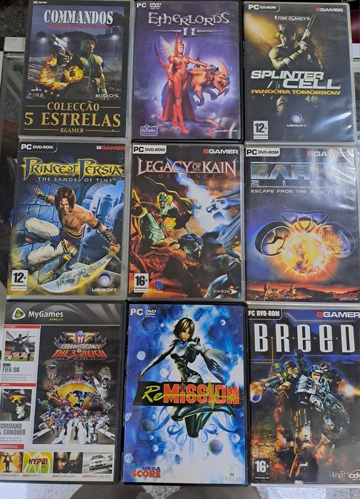 Jogos para PC Dvd
