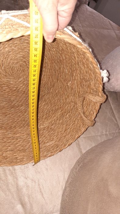 2 cestos medidas nas fotos