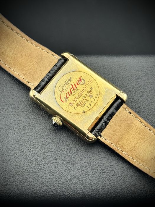 Cartier Tank Must Vermeil