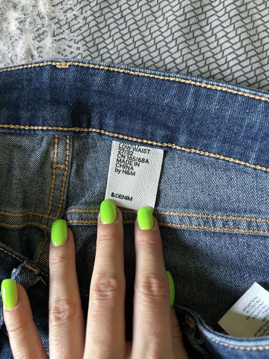 Джинсы H&M с низкой посадкой