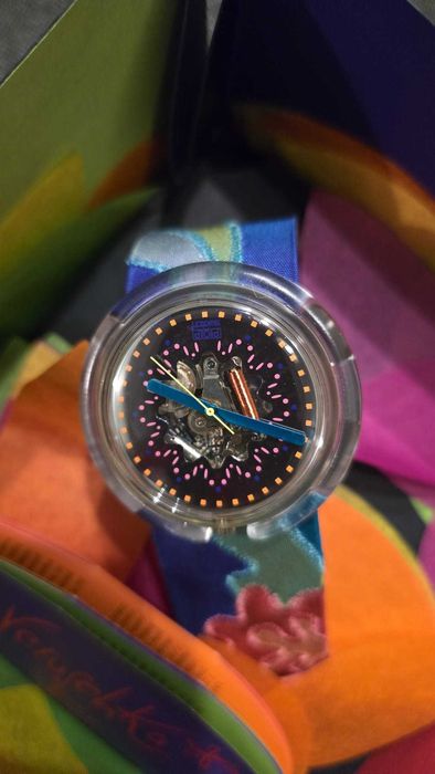 Relógio Swatch POP Veruschka – Novo em caixa