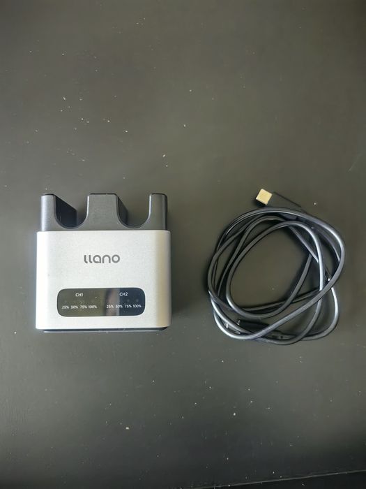 Ładowarka Llano QM2-SF Dual USB-C do Fujifilm NP-W126S / NP-W126