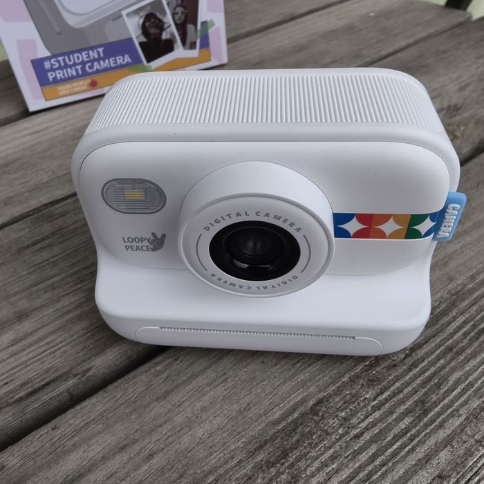 Дитячий фотоапарат миттєвого друку S9, WHITE,BLACK