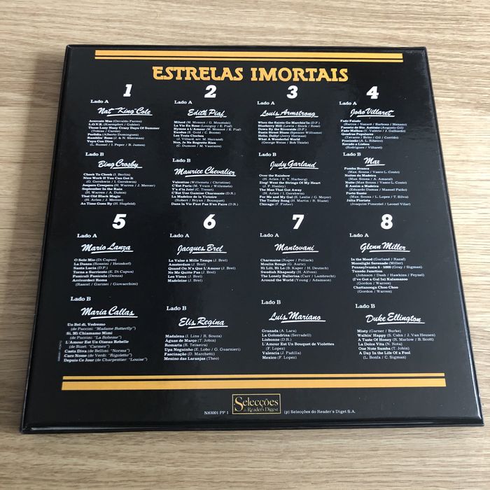 Coletânea ESTRELAS IMORTAIS ( 8 discos )