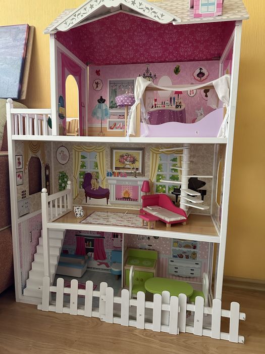 Лялькові будинки KidKraft Barbie+Keenway My Happy House. Самовивіз Полтава