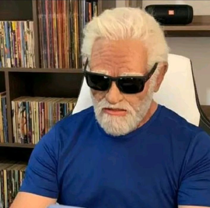 Маска Латексная Мужика реалистичная Штучне Волосся