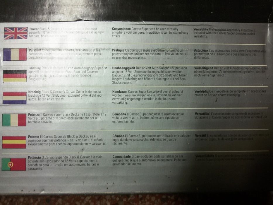 Mini Aspirador Black & Decker