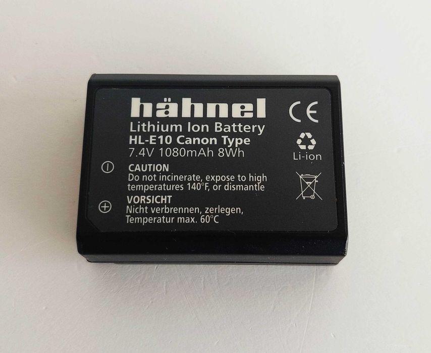 Bateria original Hähnel HL-E10 de 1080mAh