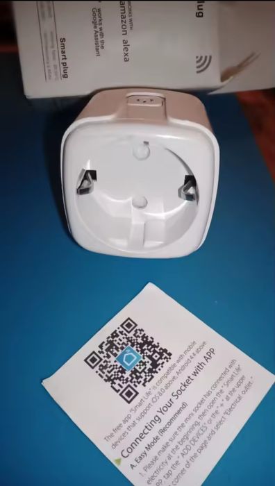 Розумна WiFi розетка 20А Tuya, Smart Life