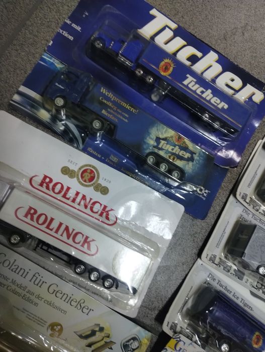 10 szt resoraki nowe ciężarówki 1:87 #48