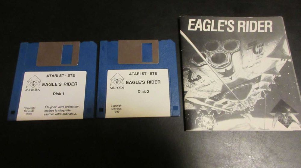 Oryginalna gra Atari ST: Eagle's Rider