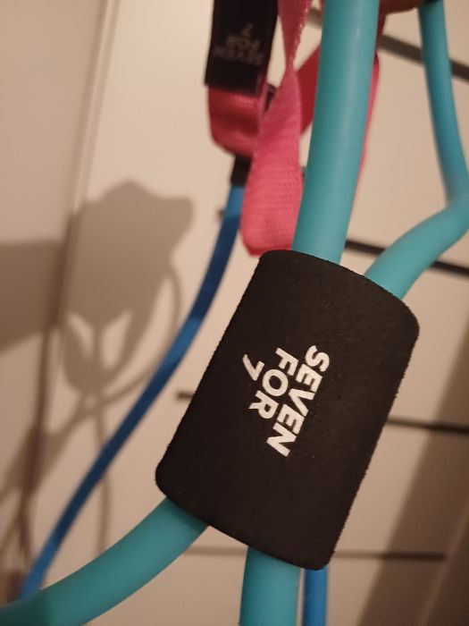 2x Expander do ćwiczeń długi krótki zestaw taśmy