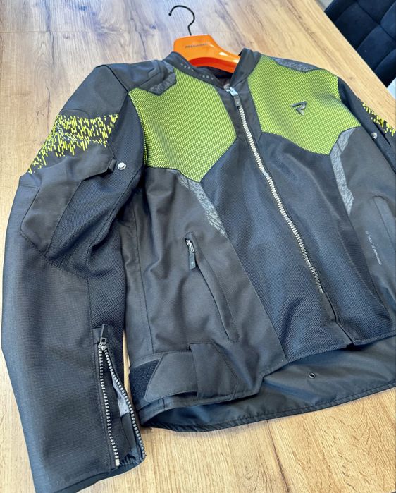 Kurtka REBELHORN JAX black/ fluo yellow rozm. L