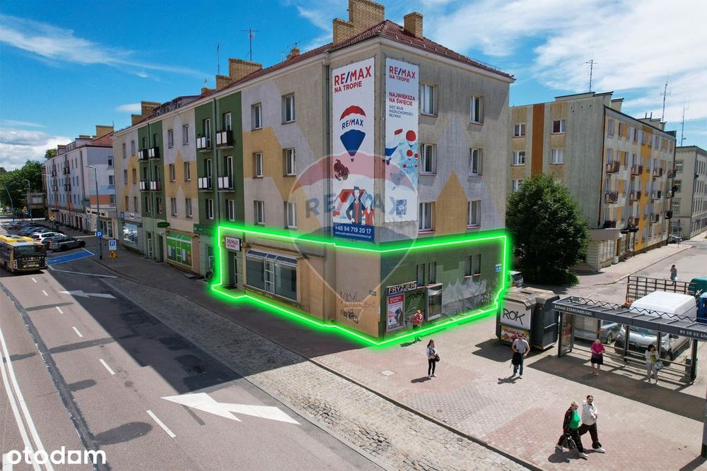 Lokal 102 m2 na wynajem: ścisłe centrum Koszalina!