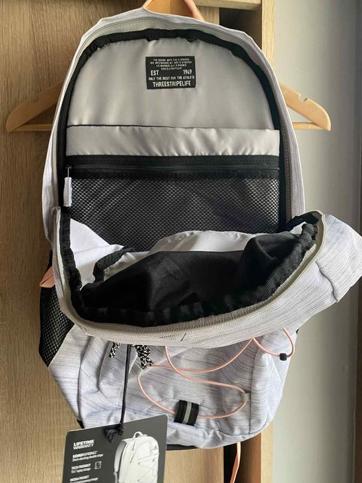 Plecak Adidas Ultimate ID Backpack – szaro-łososiowy