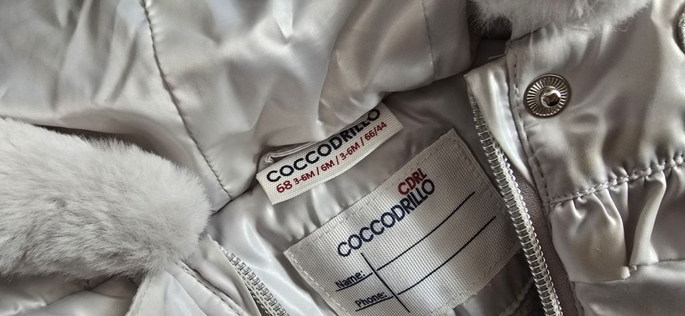 Kurtka zimowa Coccodrillo 68cm