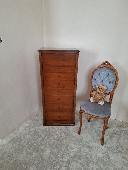 Szafka półka stylowa komoda szafka na płyty DVD pomocnik