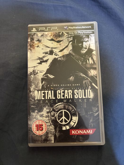 Metal Gear Solid peace walker psp