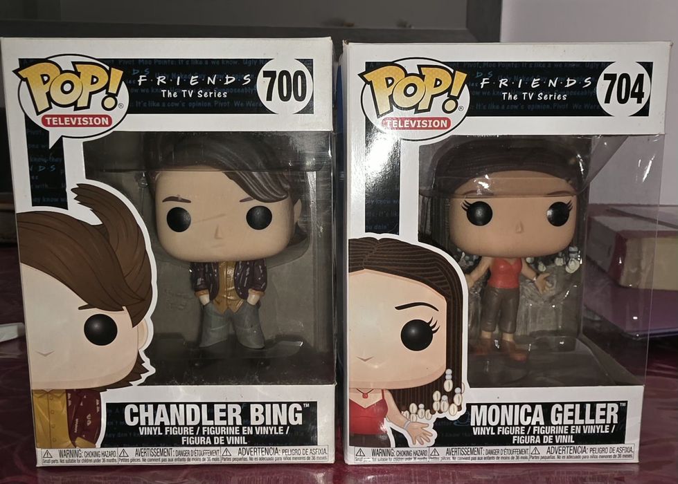 Funko pops da série F.R.I.E.N.D.S