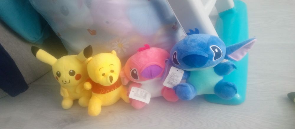 Maskotka Pikachu Andzia Kubuś Puchatek Stich