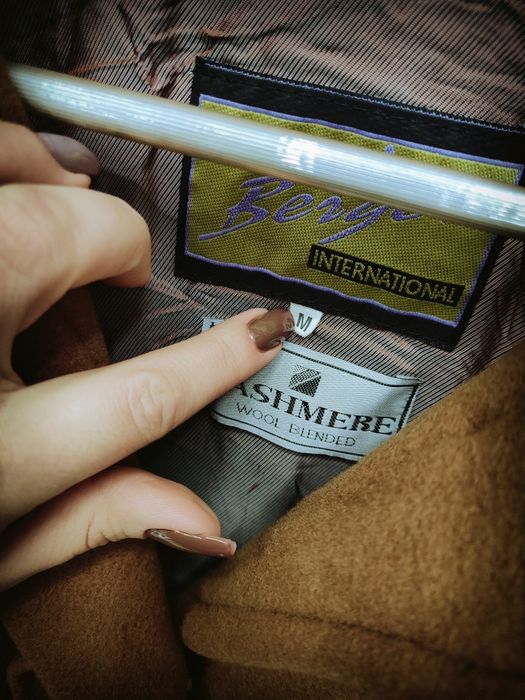 Płaszcz oversize wełna kaszmir M