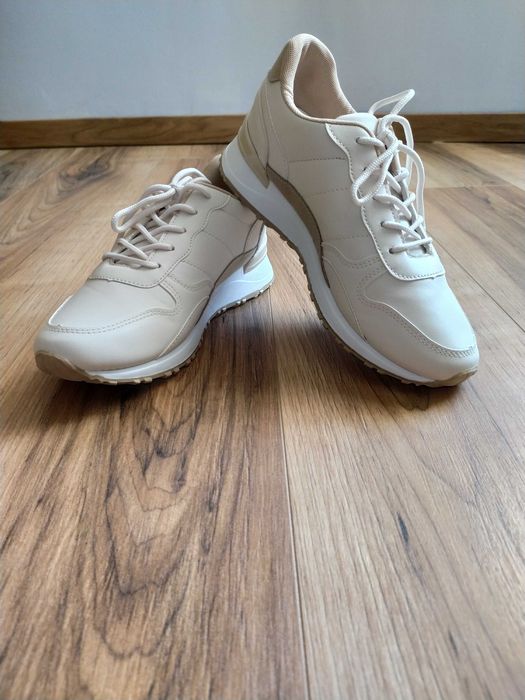 Beżowe Sneakersy buty rozmiar 39