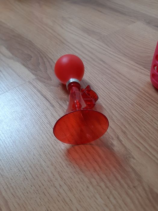 Koszyk rowerowy, wiatrak i trąbka NOWE