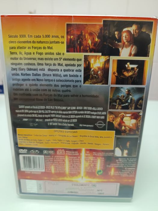 DVD o 5 elemento
