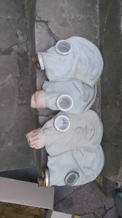 противогазы гп-5 (маска и фильтр, сумка) размер 3 и 4 цена реальная