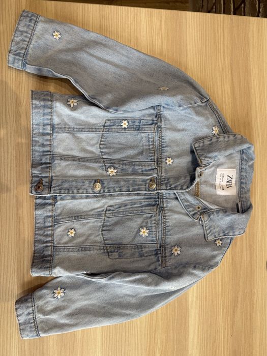 Джинсовий піджак Zara 116 см
