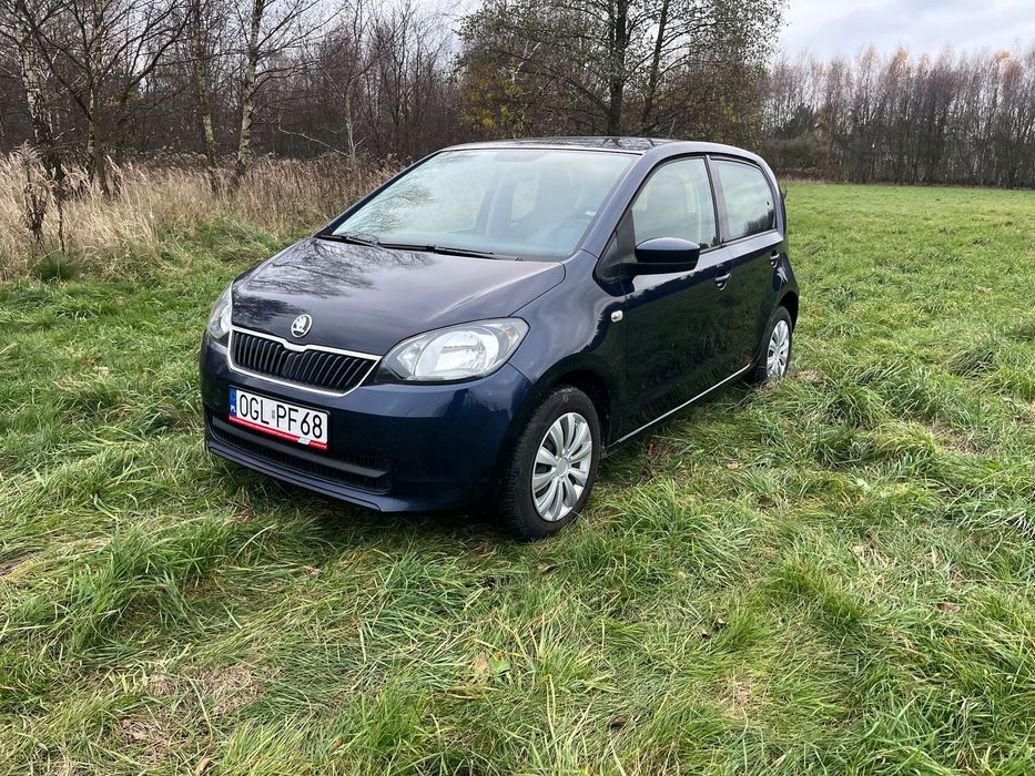 Skoda Citigo 1.0 MPI bezwypadkową niski przebieg 132 tyś. km. klima pdc