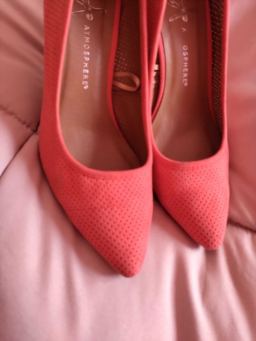 Sapato feminino salmão