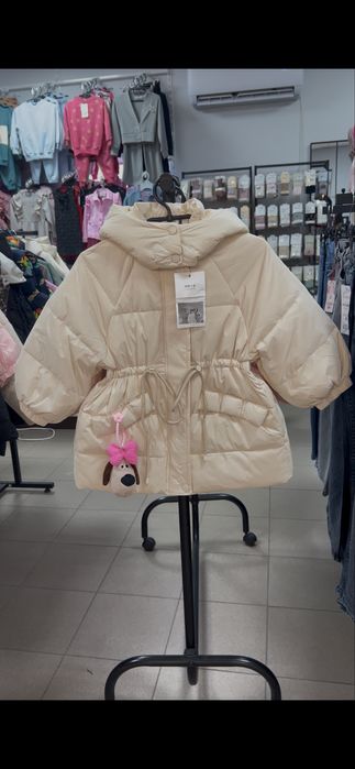 Куртка демісезонна для дівчинки 104, 110, 116, 122, 128 см. пух