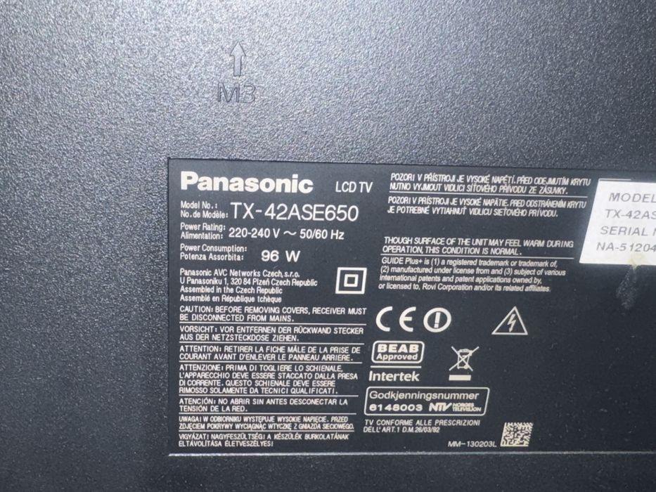 Telewizor panasonic 43’