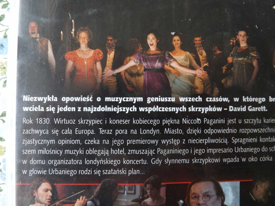 Paganini uczeń diabła dvd film unikat D, Garrett