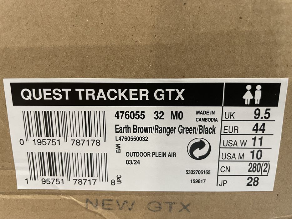 Salomon Quest Tracker GTX