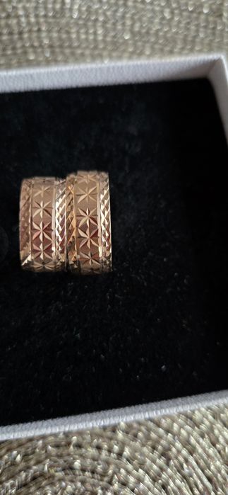 Obrączki ślubne złote grawer