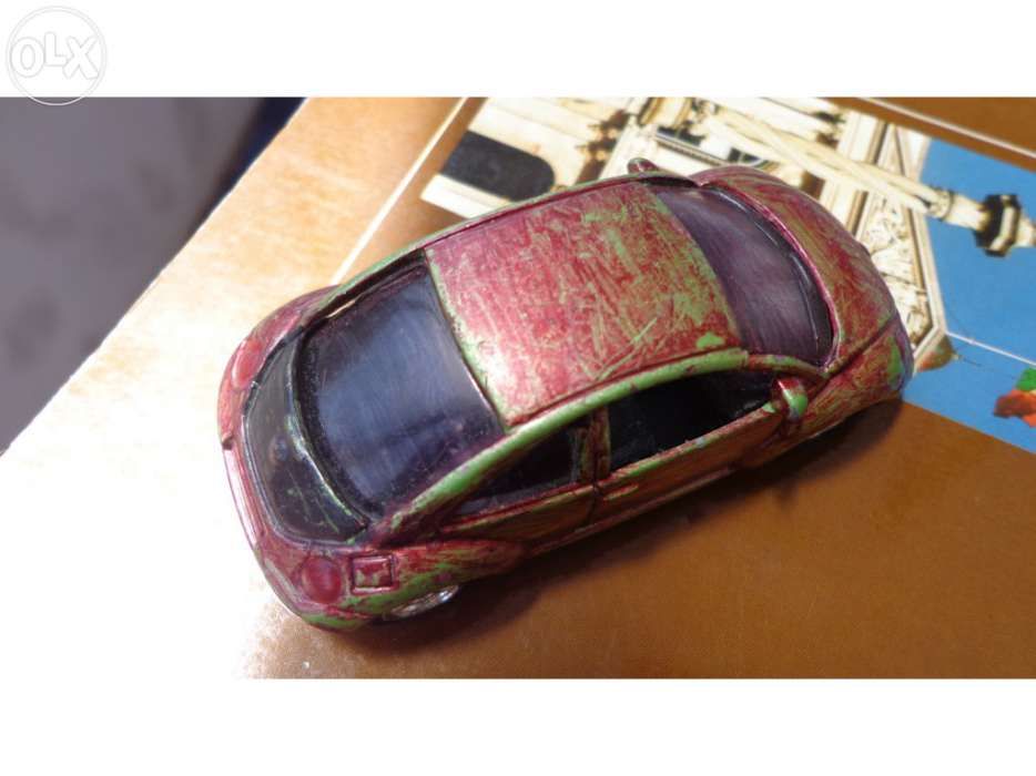 Carrinho miniatura volkswagen new beetle - welly