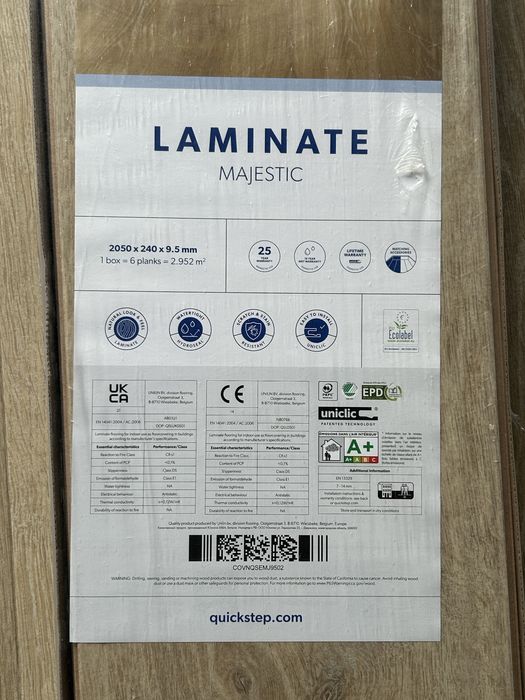 Panel QuickStep Majestic MJ3545 Dąb Leśny Beżowy 7 paczek