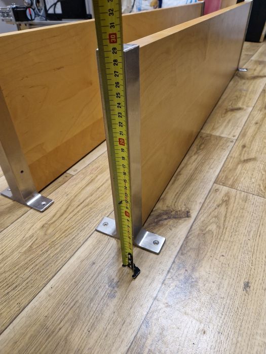 Półki ścienne IKEA Ekby Jarpen 2 szt  120cm  drewniane pax