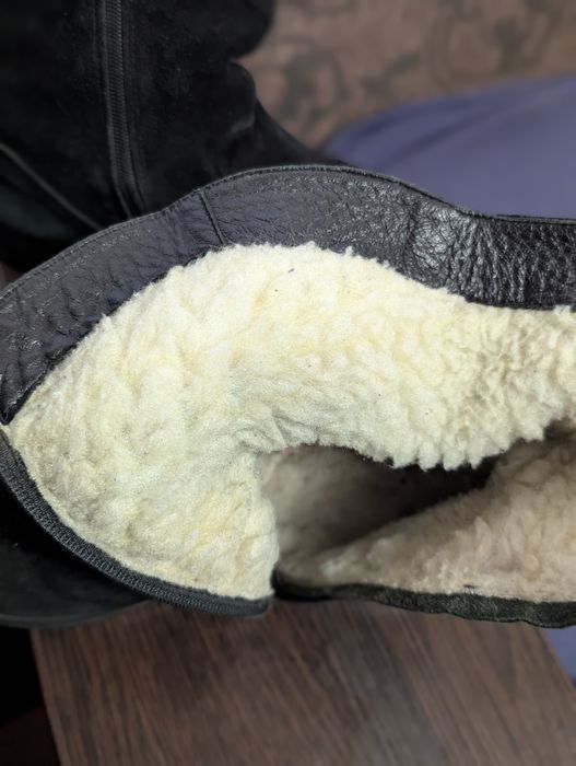 Напівчоботи жіночі замшеві 39 р . Полусапоги женские замшевые