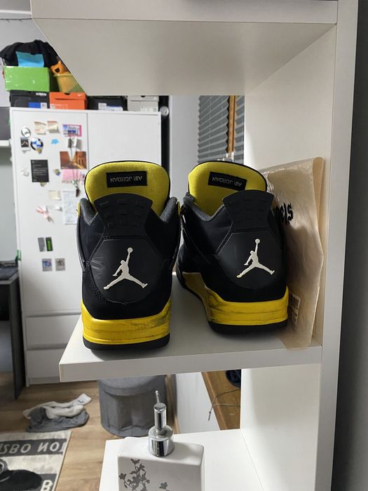 jordan 4 yellow thunder