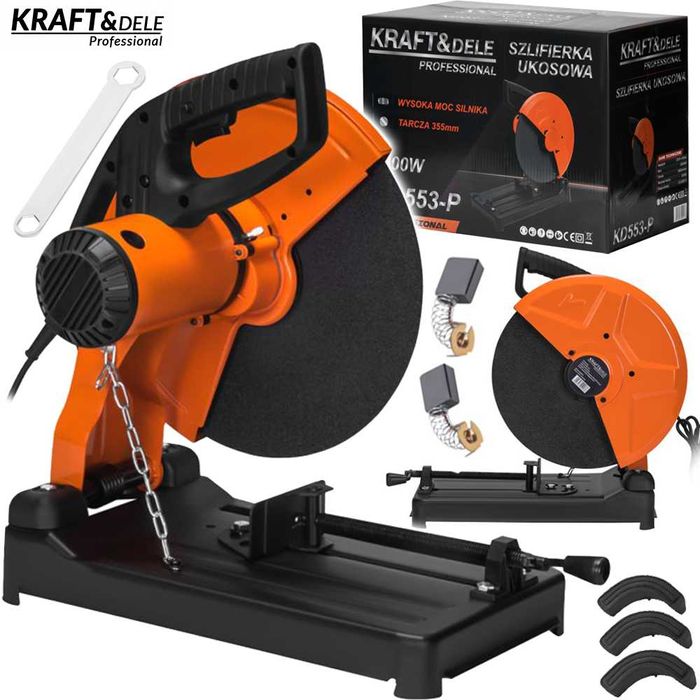 KRAFT&DELE Przecinarka Do Cięcia Metalu Piła Ukośnica 2900w KD553-P