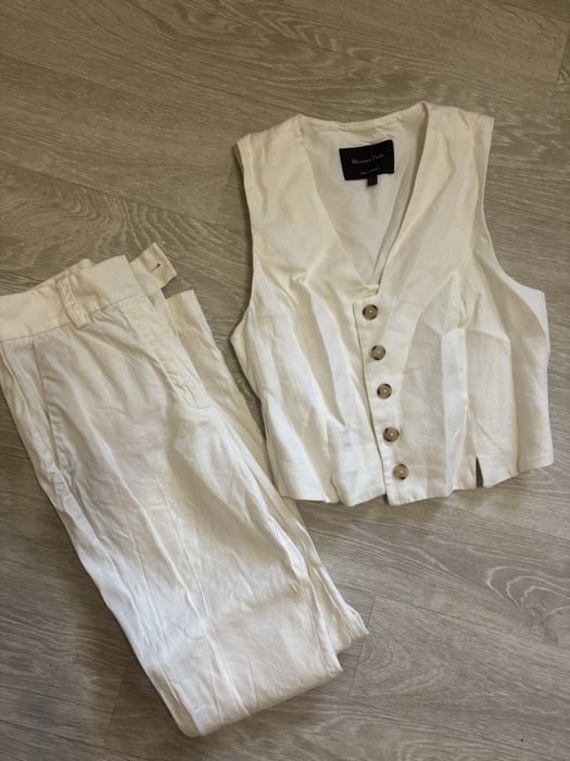 Костюм від Massimo Dutti льон