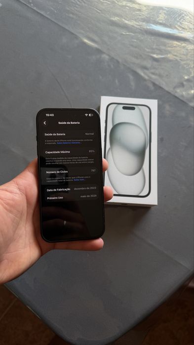 Iphone 15 128gb preto