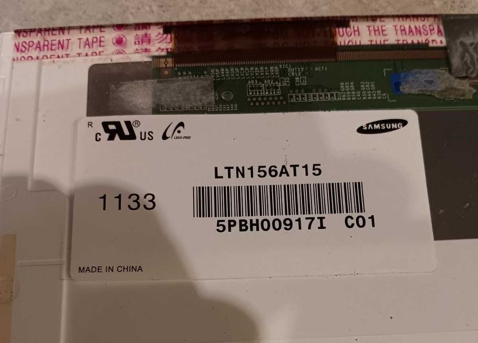 Samsung R540 - Oryginalna matryca Led  15,6" błyszcząca