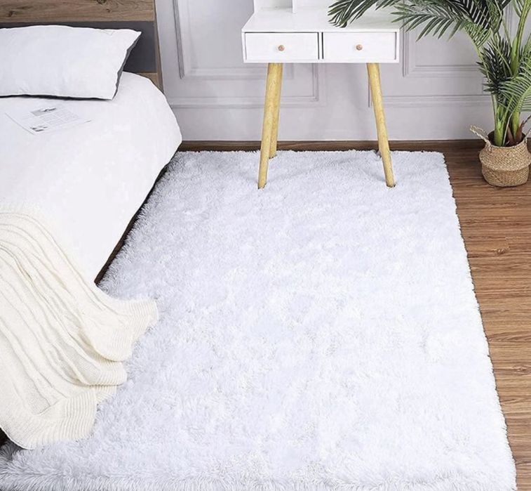 Dywan 120x170 Różne Kolory Do Pokoju Salonu Pluszowy Puszysy Miękki