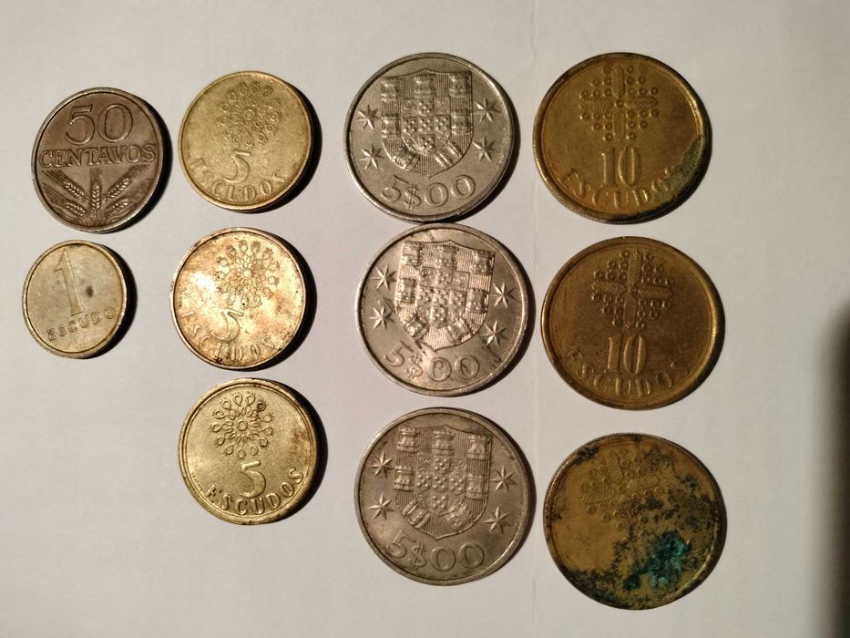 Coleção de 30 moedas